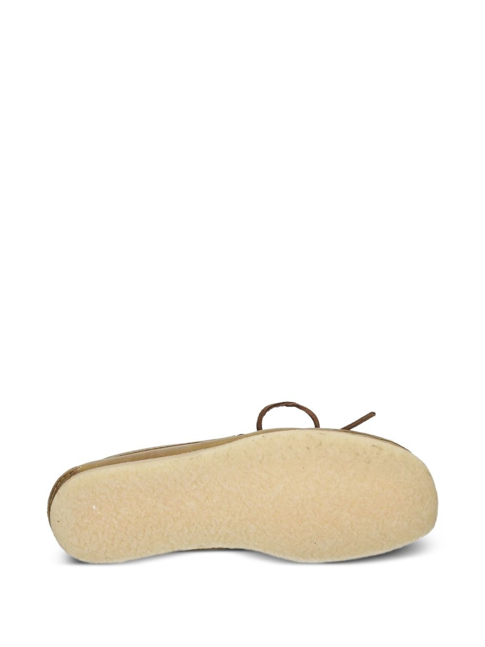 leather lace-up loafers - 4