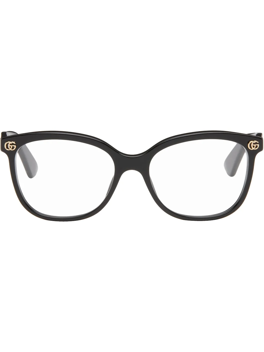 Black Square Glasses - 1