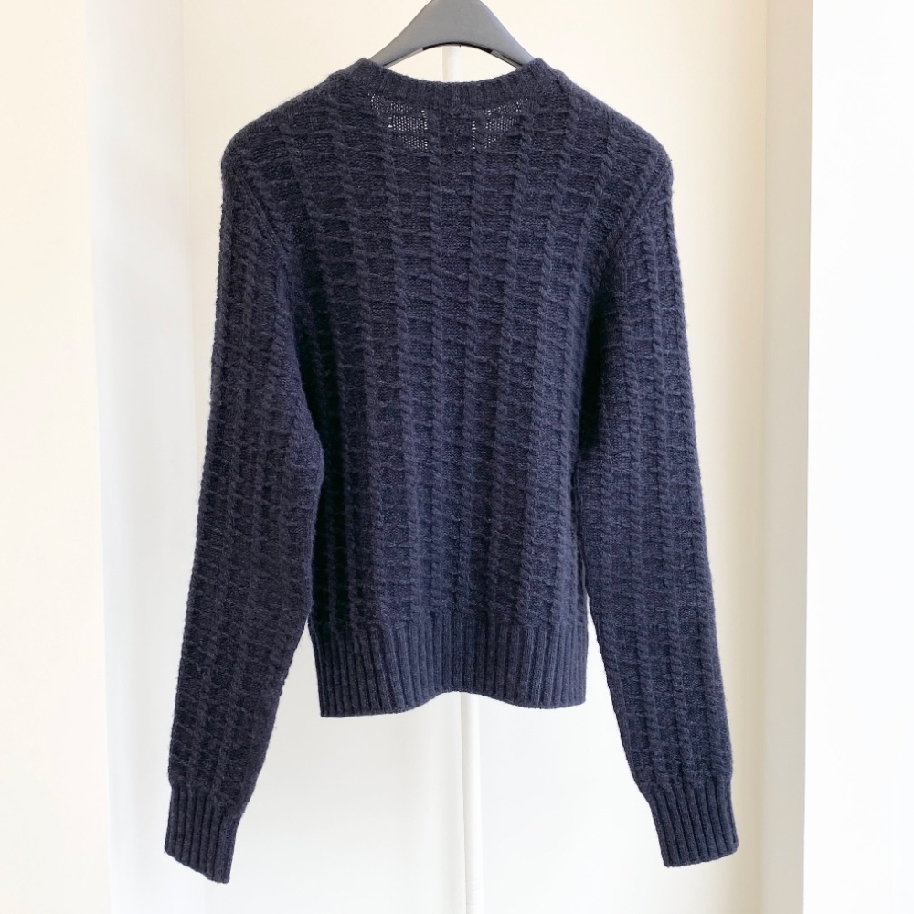 Chanel 2024 FW Cashmere CC Logo Knit P75739K10839 36 (New Product) - 2