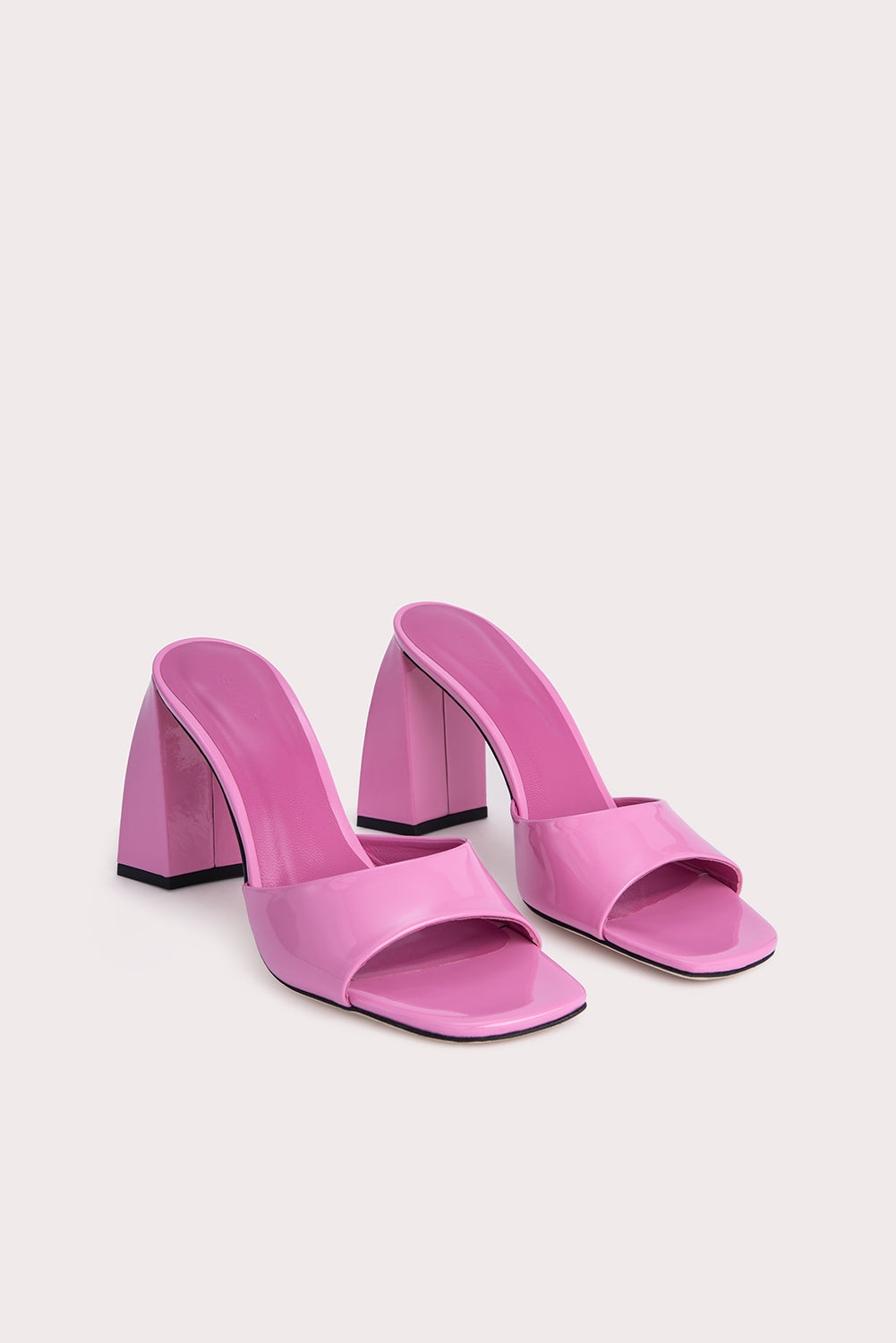 Michele Pink Patent Leather - 3
