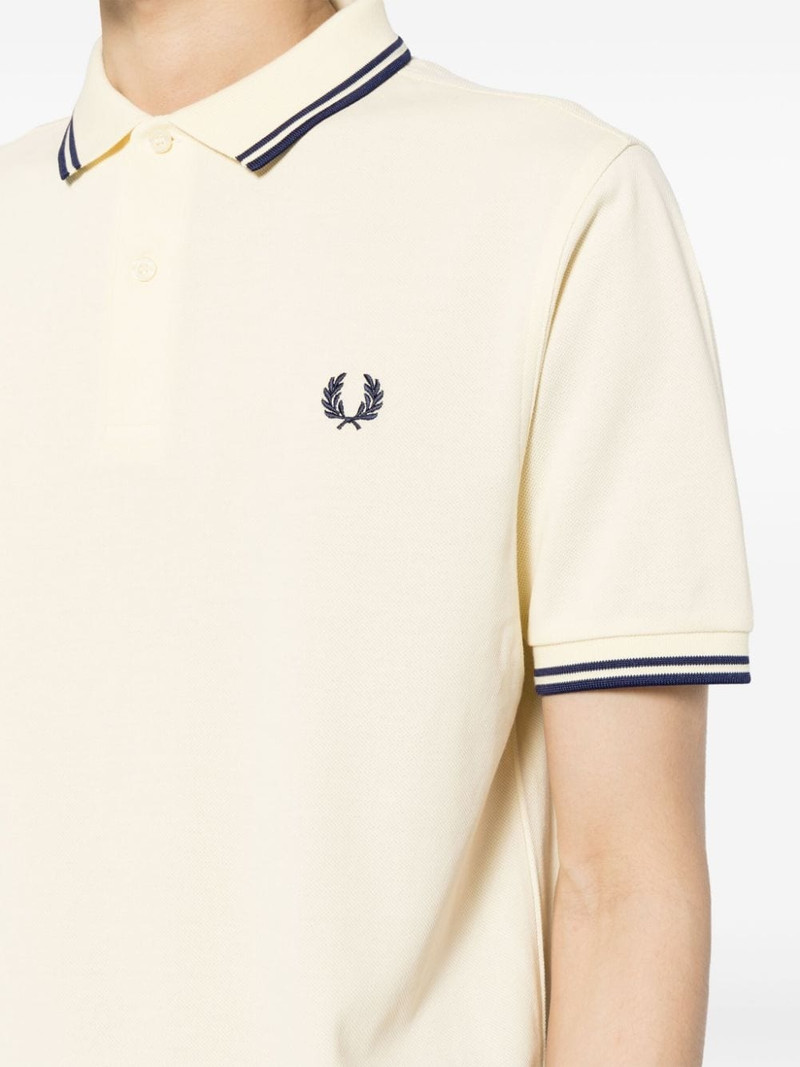 embroidered logo polo shirt 5