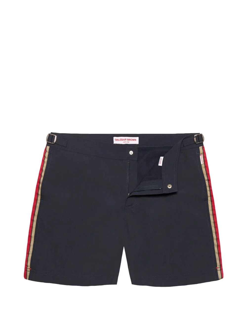 Bulldog stripe swim shorts - 1