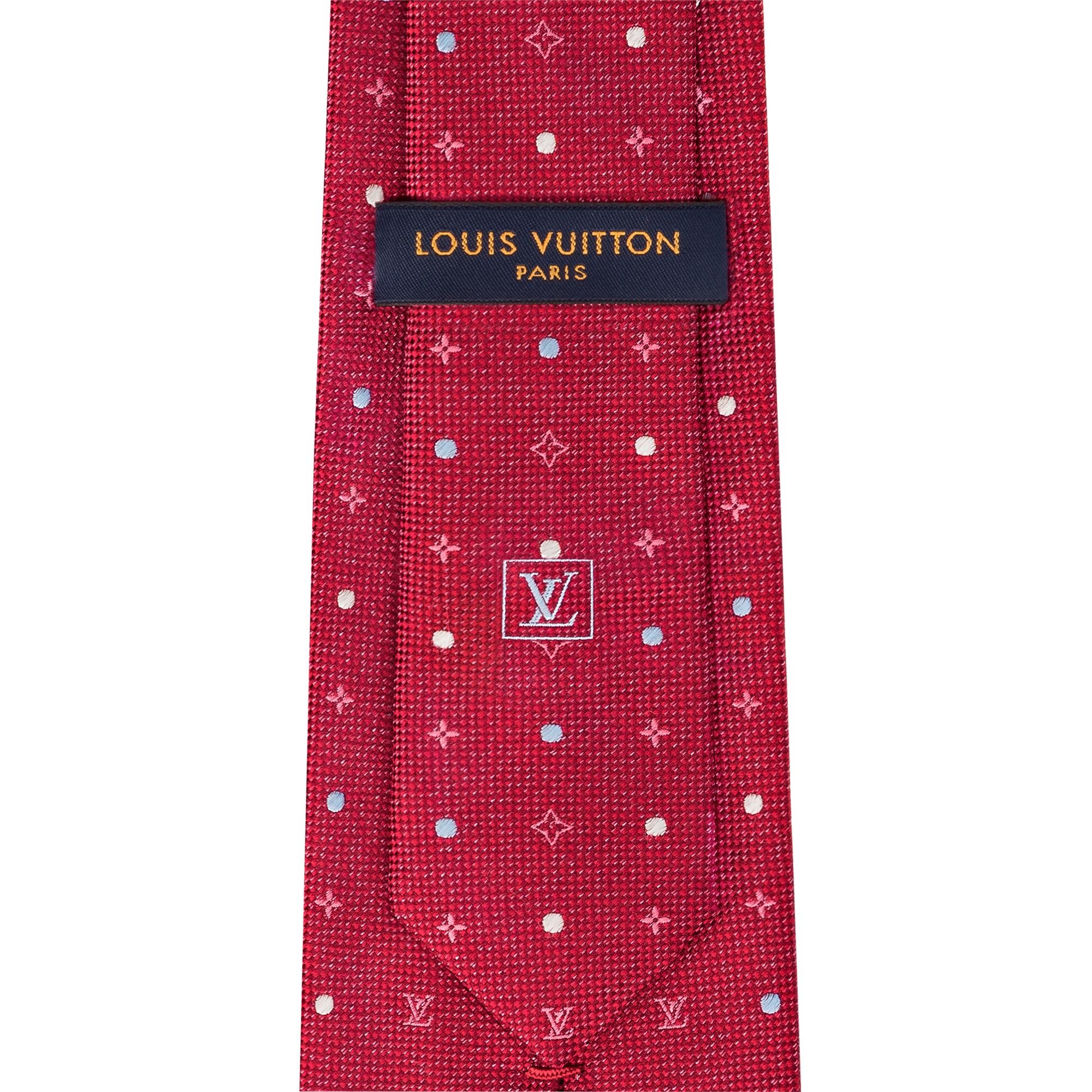 Monogram Spotted Tie - 3