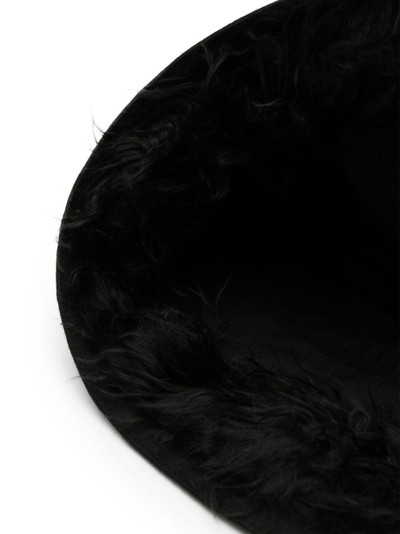 Comme Des Garçons faux-fur hood hat outlook