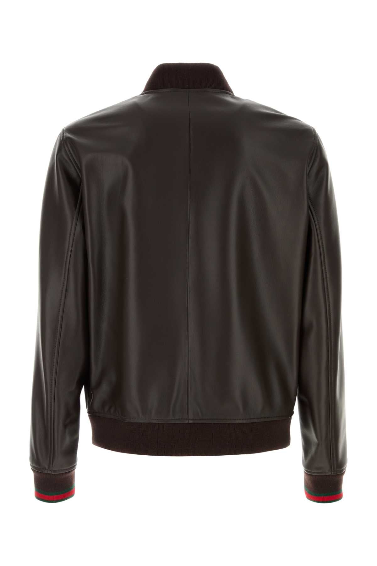 Gucci Men Leather Jkt - 2