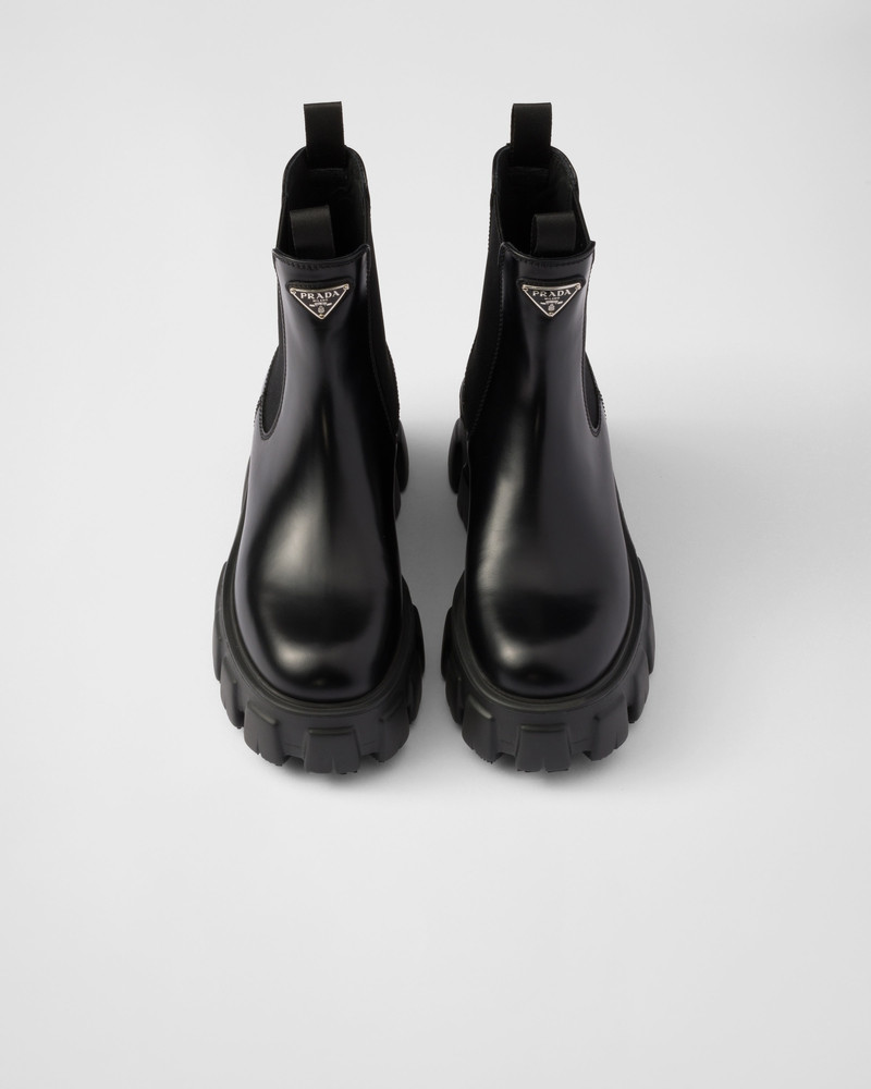 Monolith brushed leather Chelsea boots 4