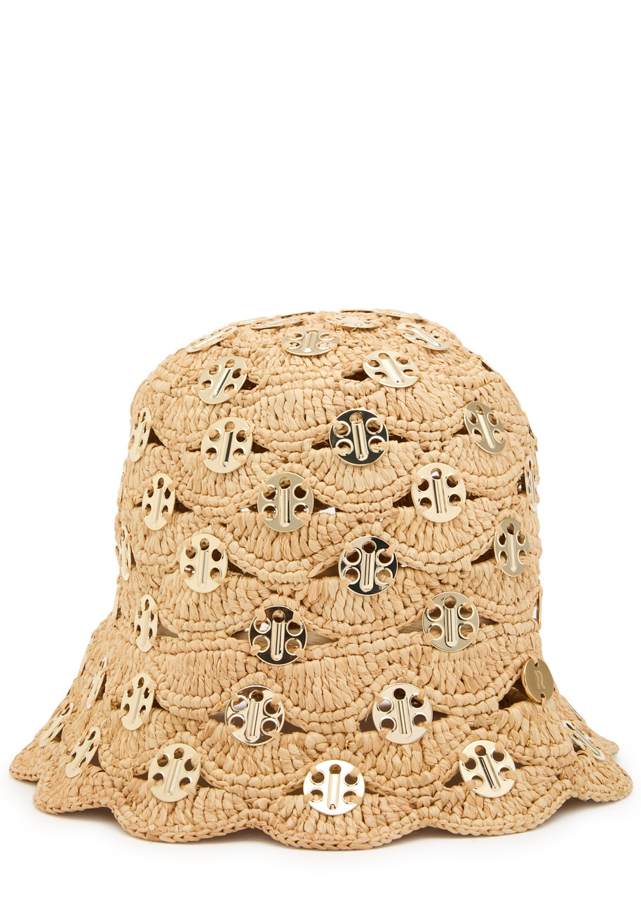 Rabanne Autres Raffia Bucket hat - 3