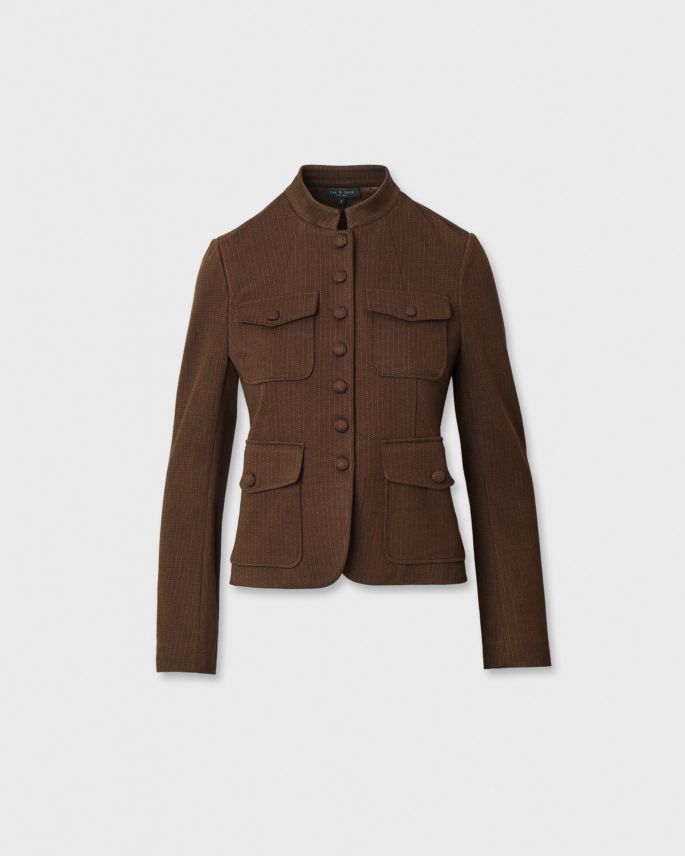 Mercer Refine Knit Jacquard Blazer - 1