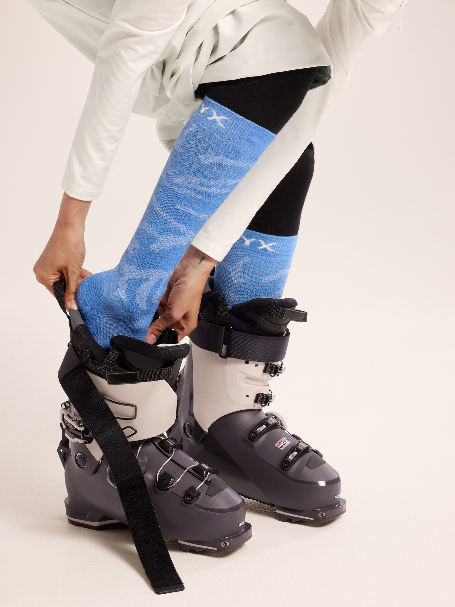 Merino Wool Grotto Ski Sock - 6