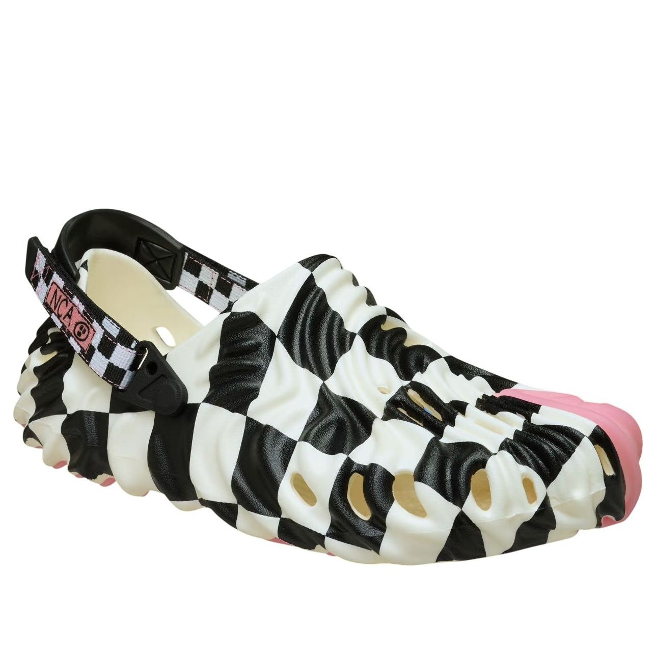 (WMNS) Crocs x Nina Chanel Abney Pollex Clog 'White Black' 211422-3VN - 3