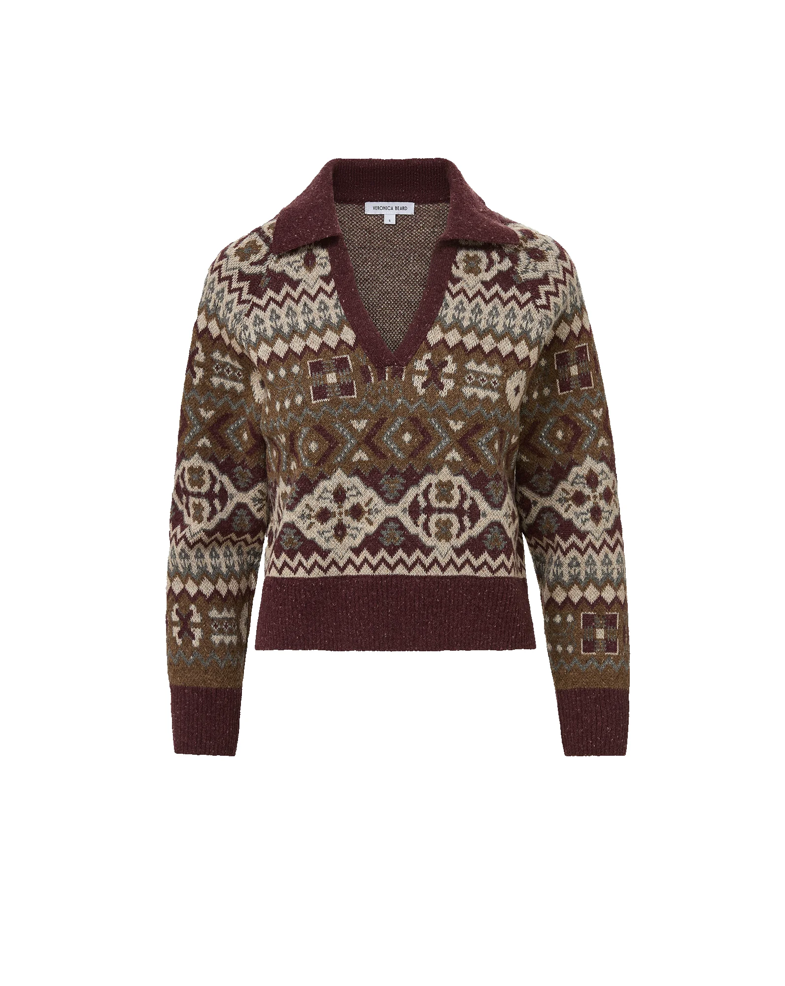 CATANIA FAIR ISLE SWEATER - 1