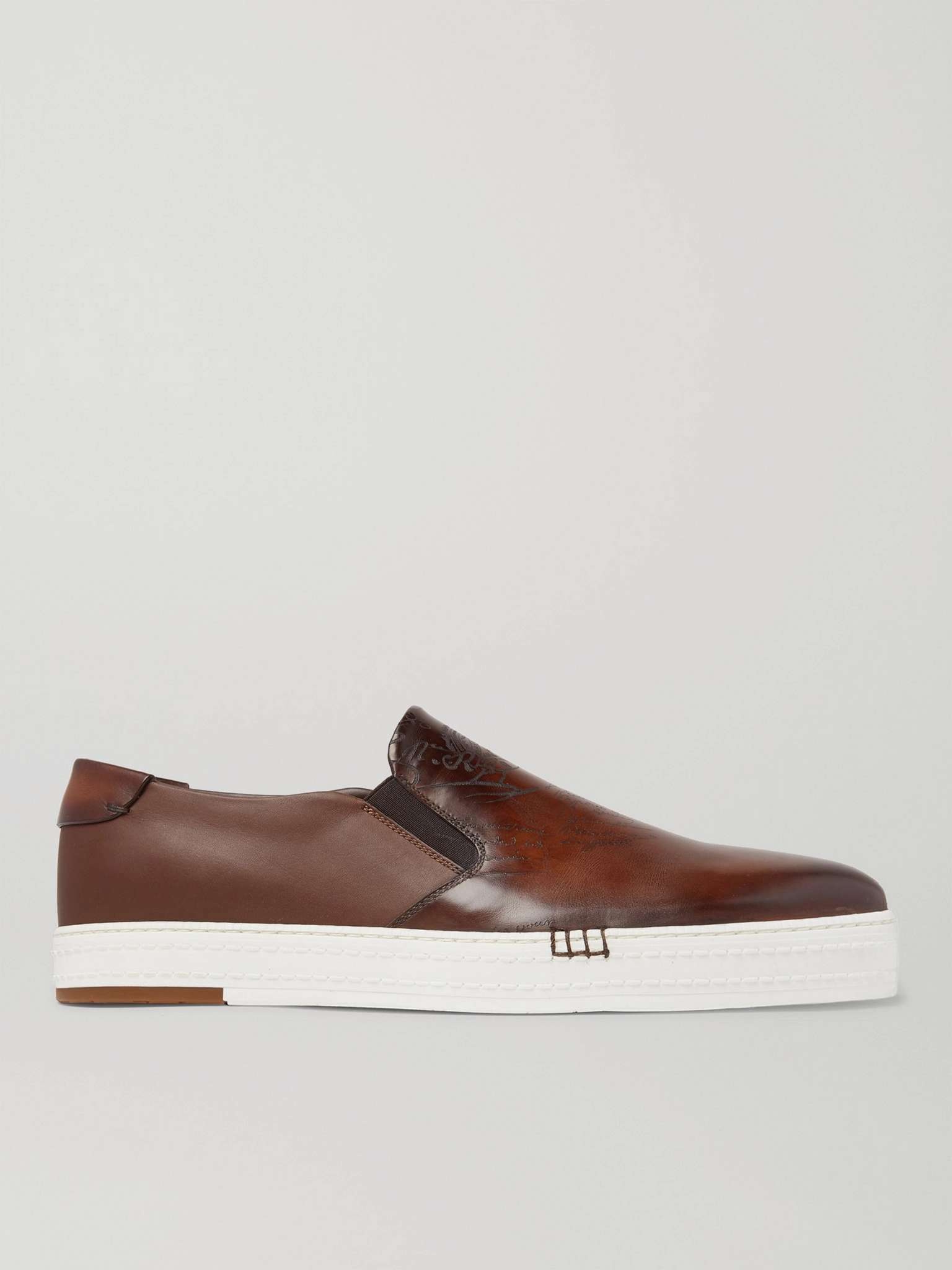 Playtime Scritto Leather Slip-On Sneakers - 1