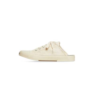 BALENCIAGA Men's Paris Sneaker Mule in White outlook