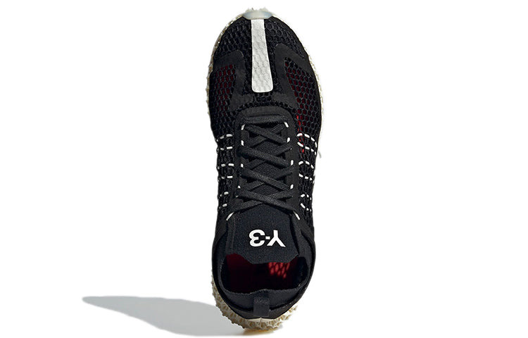 adidas Y-3 Runner 4D 'Core Black White' GX1091 - 5