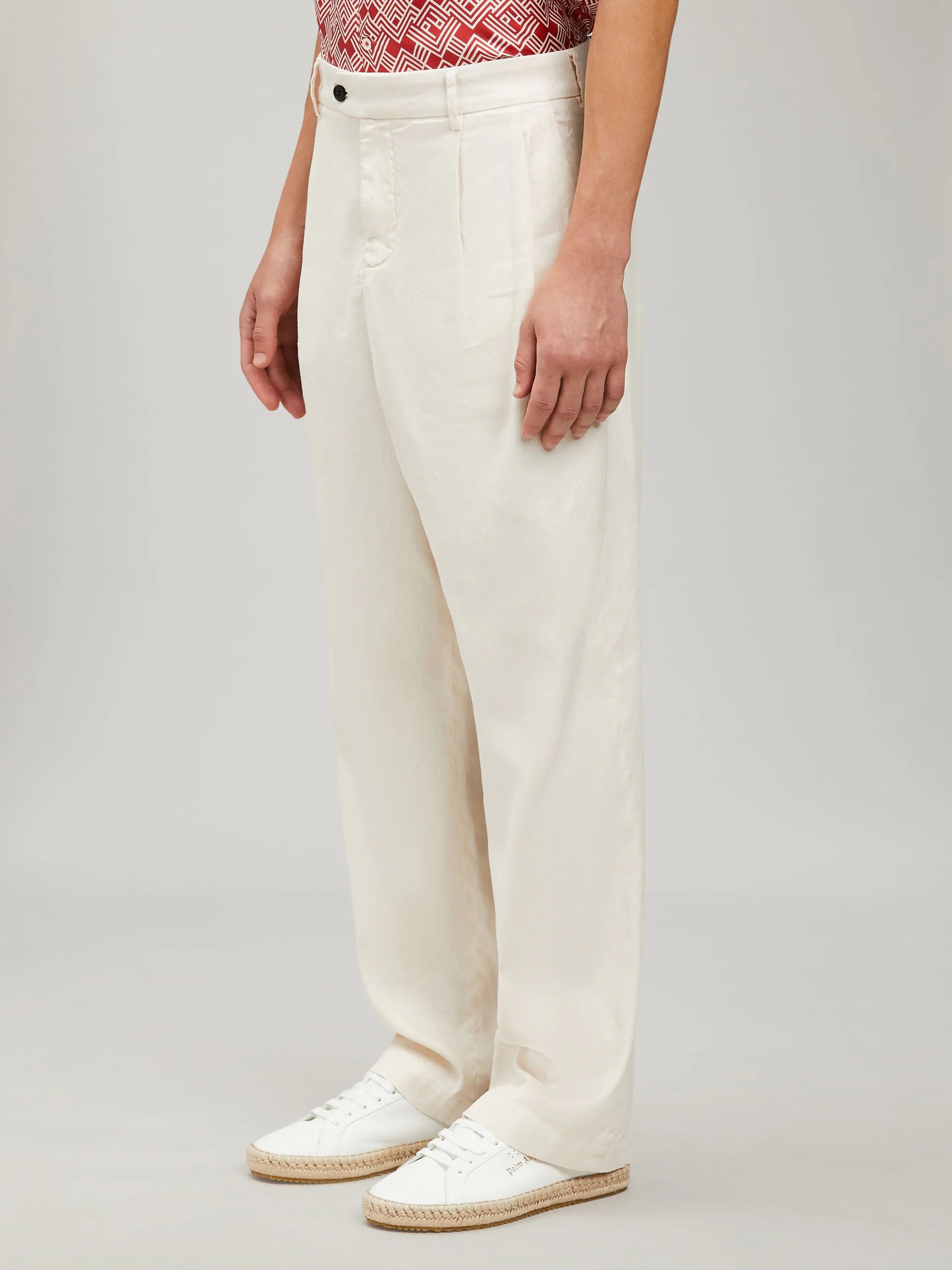 LINEN CHINOS - 4