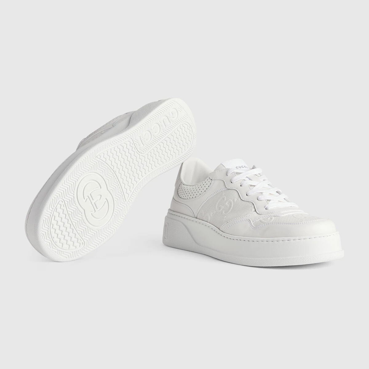 Men's GG embossed sneaker - 5