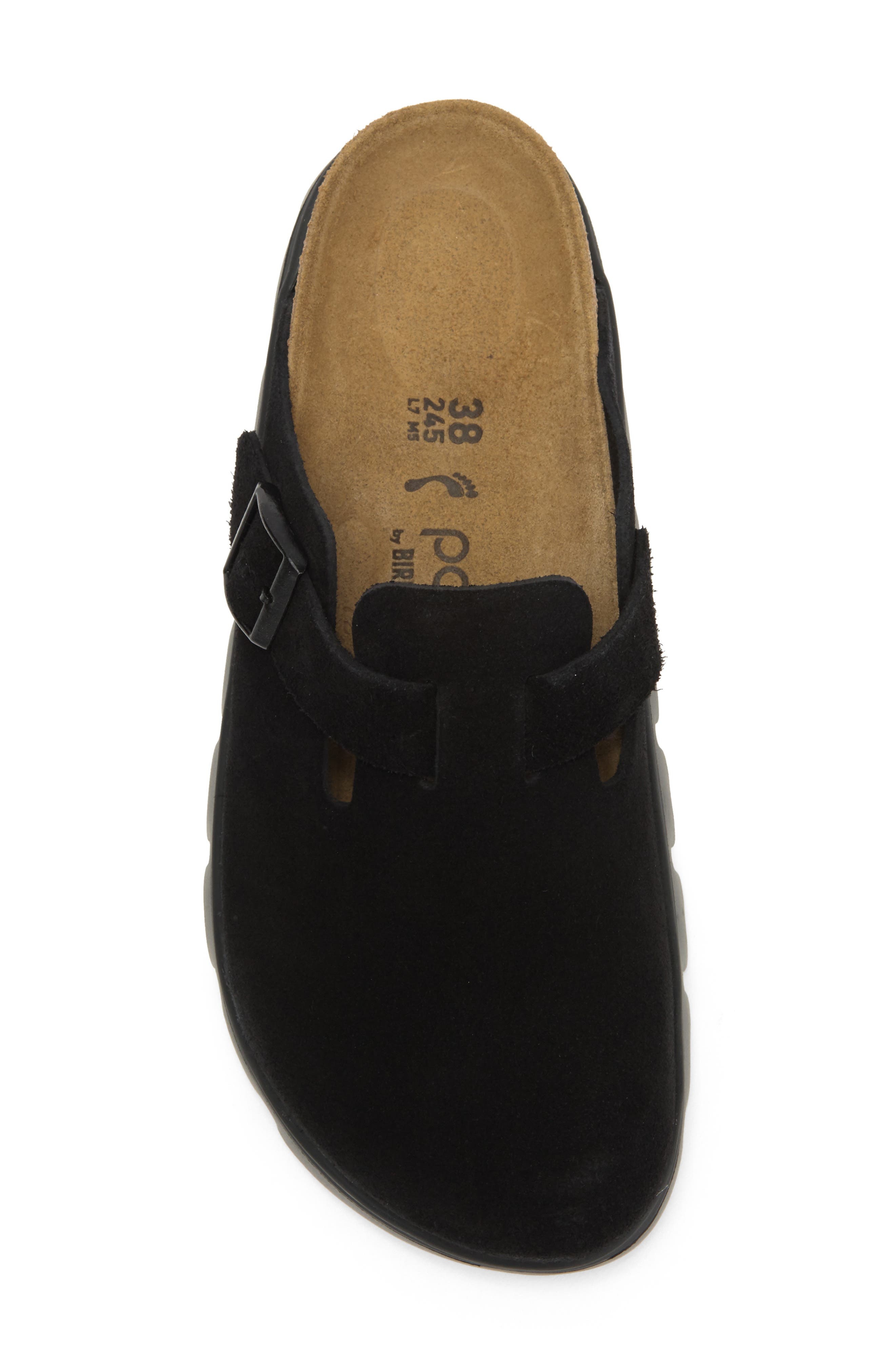 Birkenstock Boston Chunky Platform Clog in Black at Nordstrom - 6