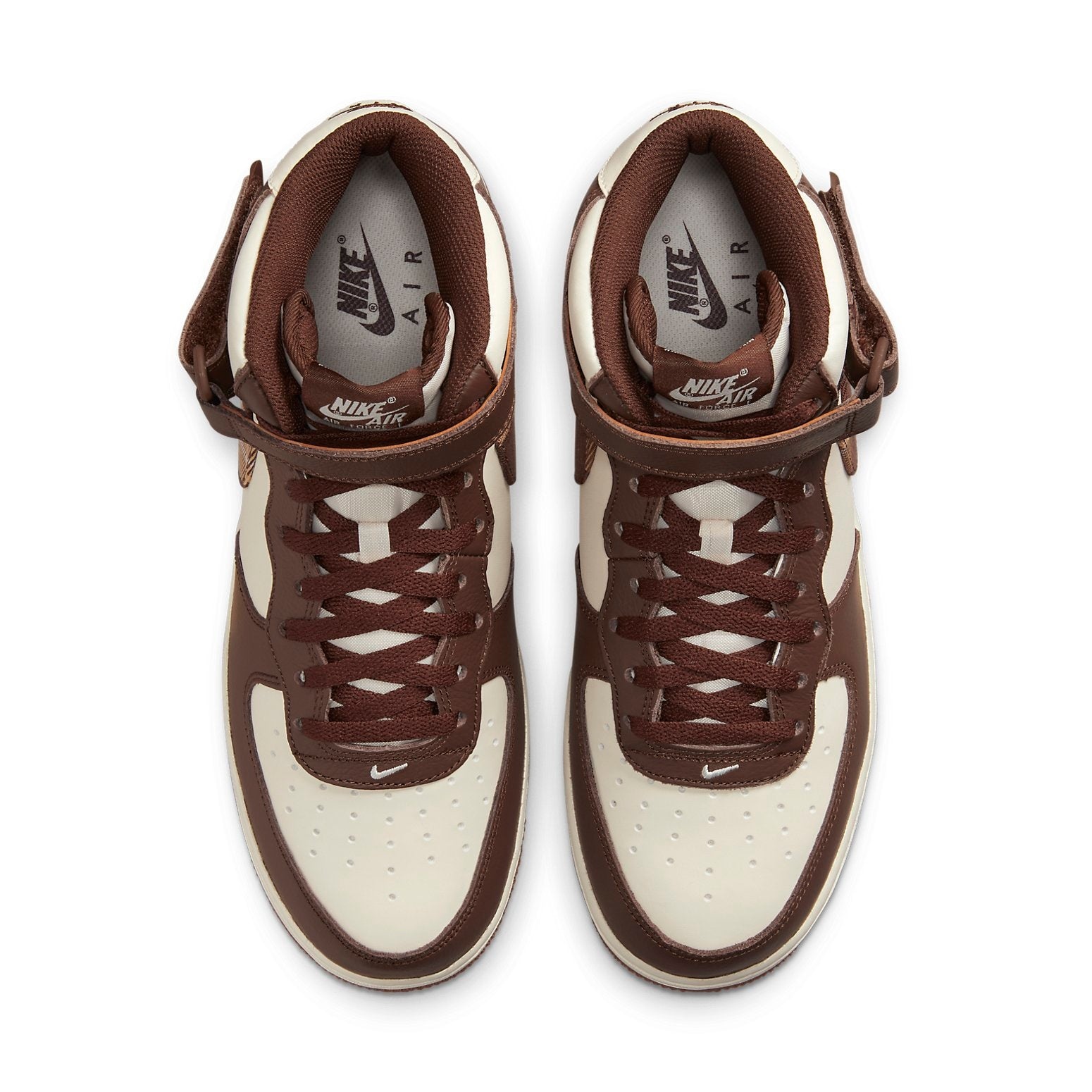 Nike Air Force 1 Mid 'Brown Plaid' DV0792-100 - 4