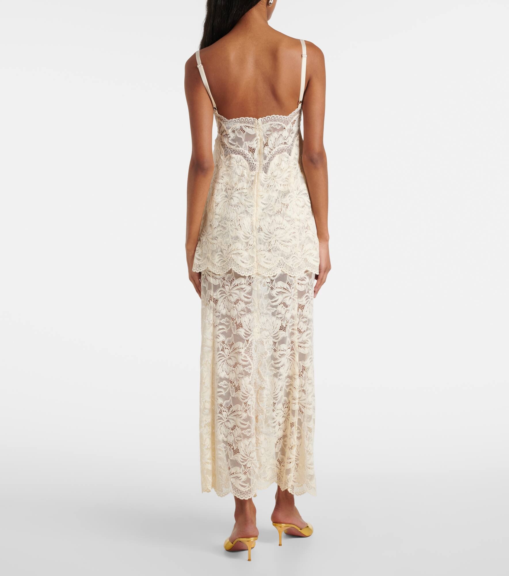 Lace maxi dress - 3