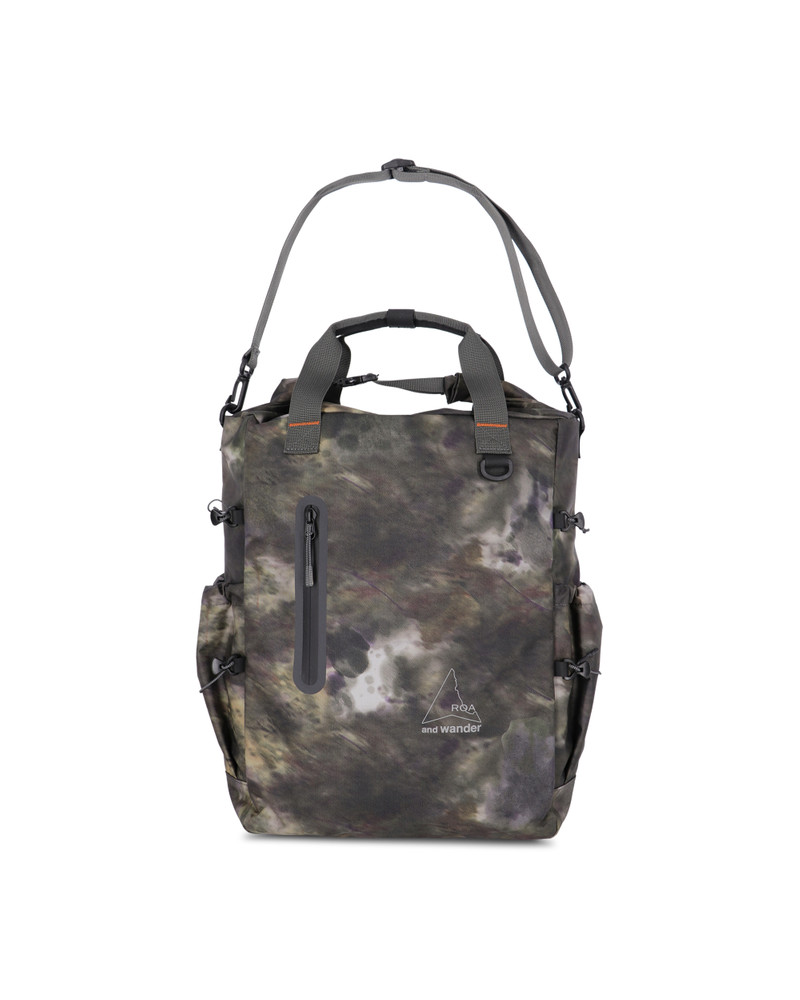 ROA x and wander 2Way Tote Bag Camouflage 5