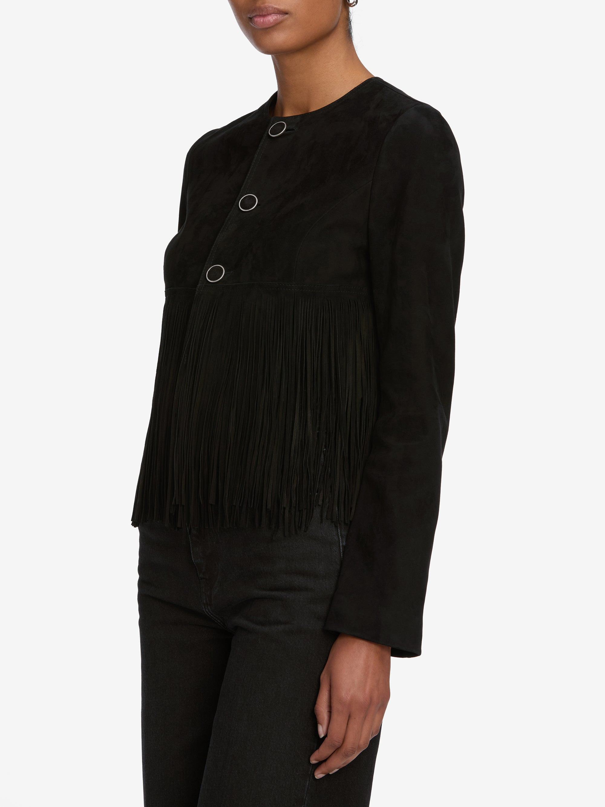 The Saddle Jacket in Black - 5