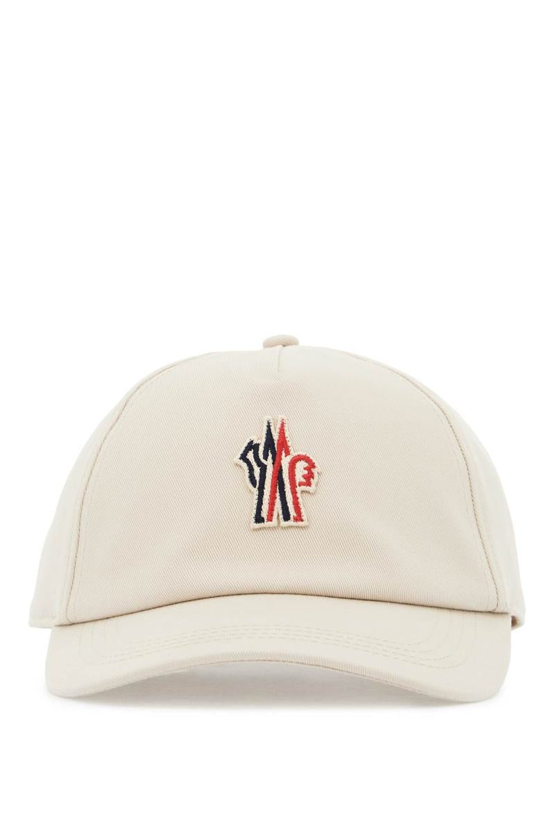 Moncler Grenoble Baseball Cap With Logo Patch - 1