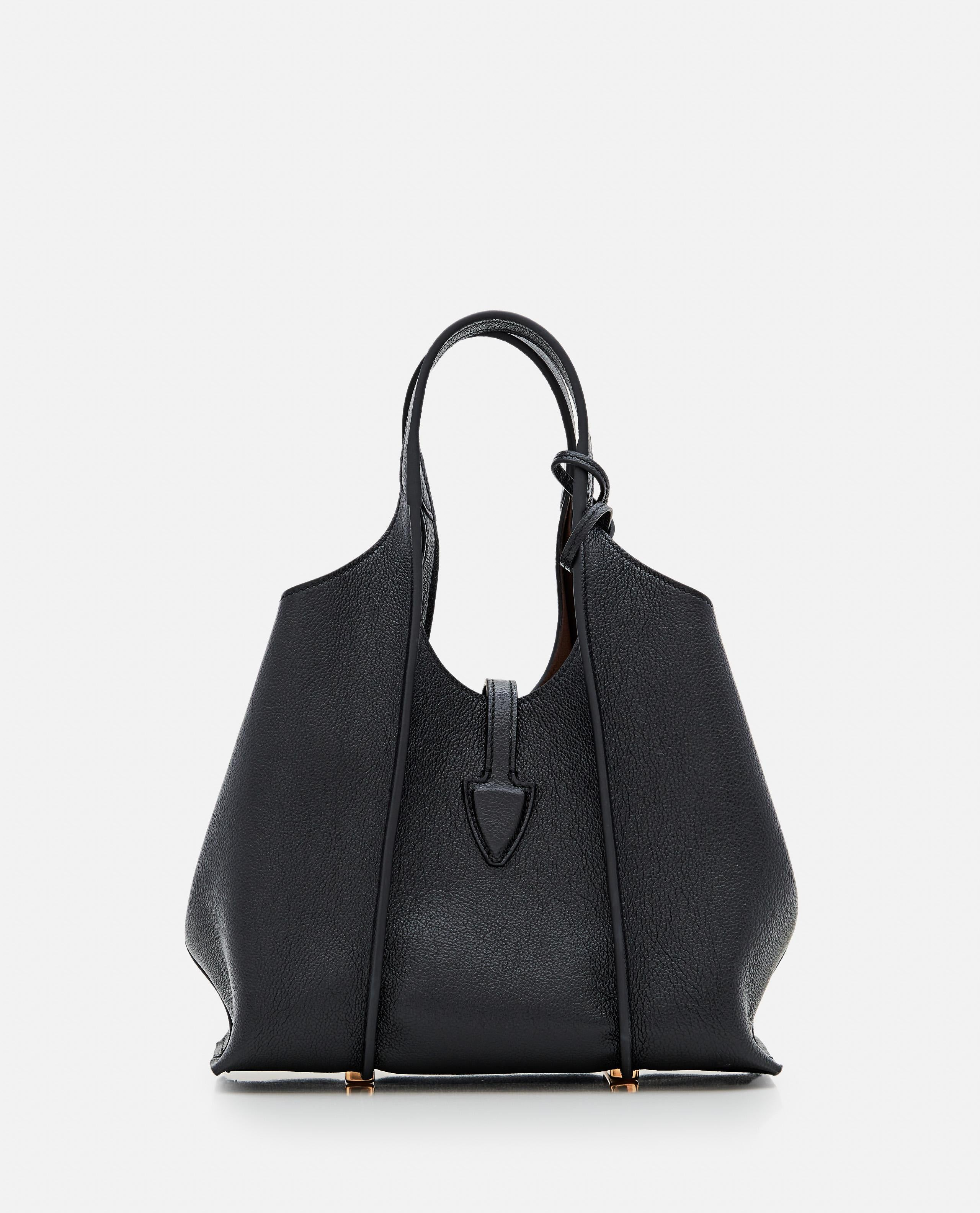 T TIMELESS MINI LEATHER SHOPPING BAG - 5