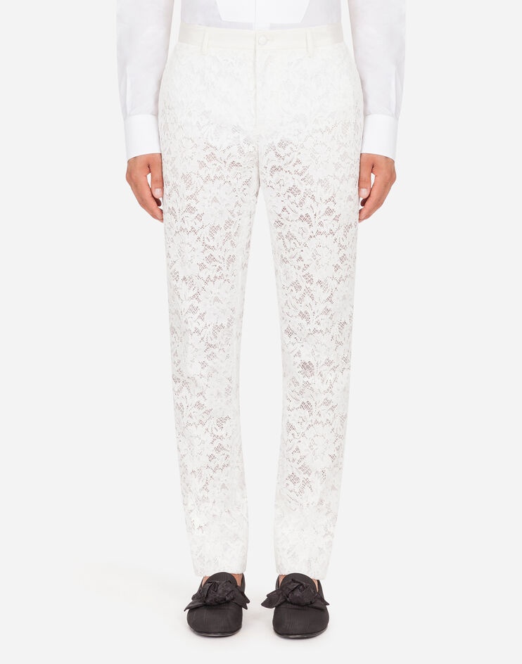 Pants in cordonnet lace - 1