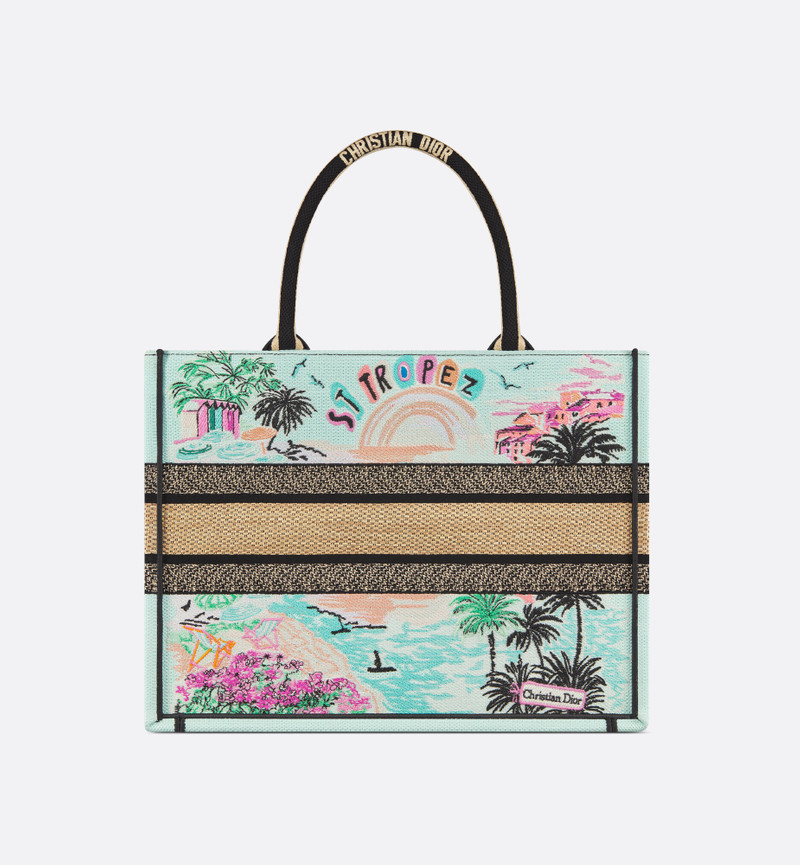 Dior St-Tropez Dior Souvenir Medium Dior Book Tote outlook