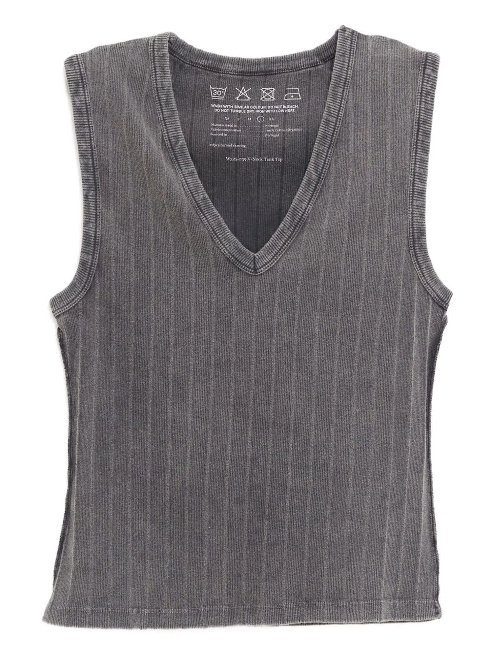 V-neck tank top - 1