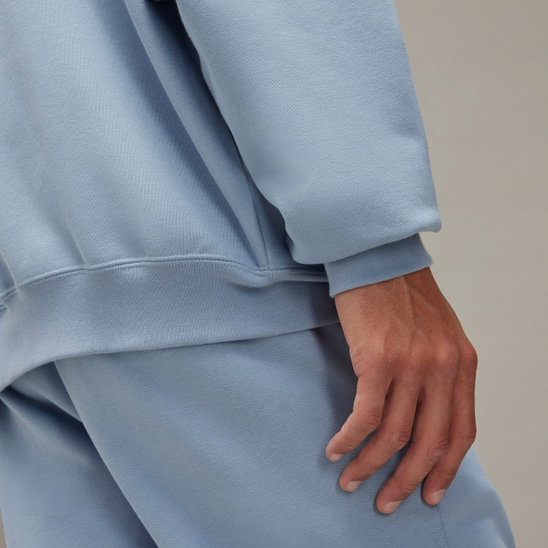 Y-3 솔질된 테리 Hoodie 9