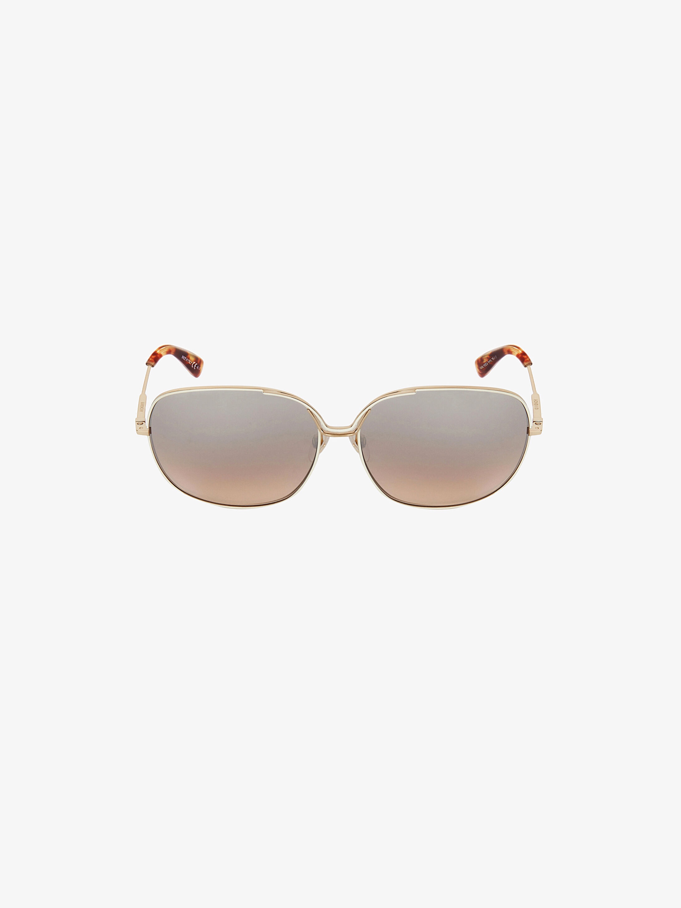 Two tone GV Bow sunglasses in metal - 5