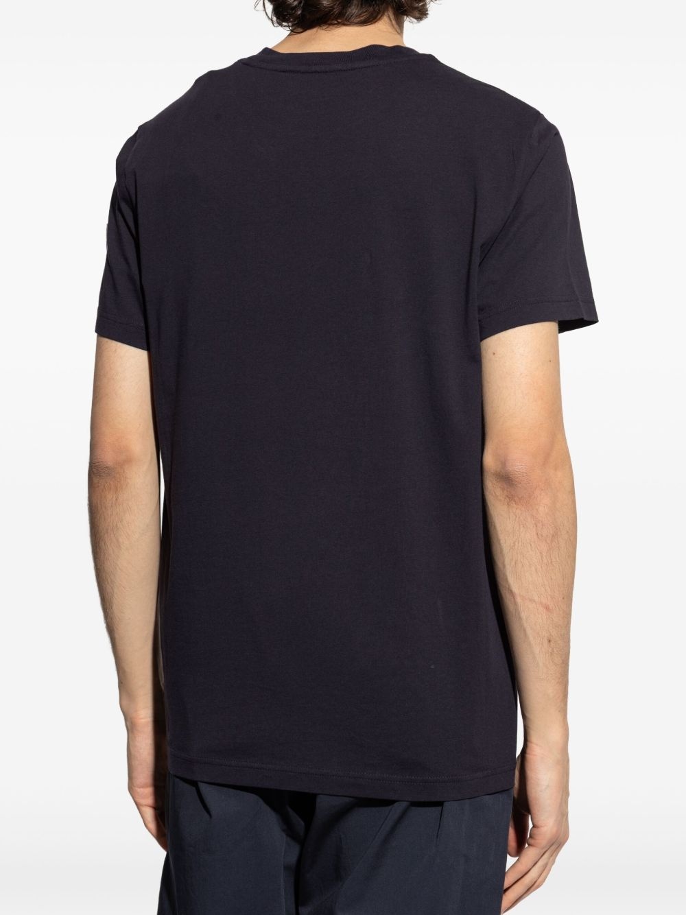 logo-print cotton t-shirt - 4