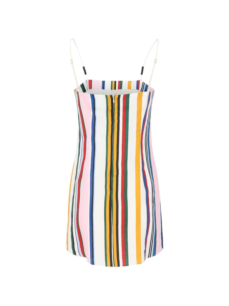 CALA de la CRUZ Ancona striped-pattern mini dress outlook