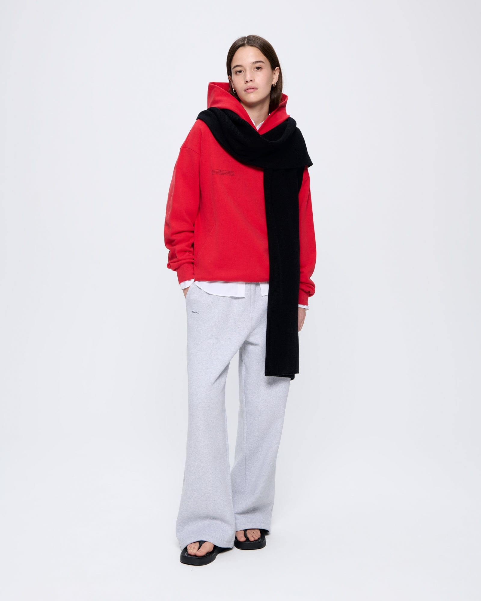 DNA Recycled Cashmere Scarf - Black - 3