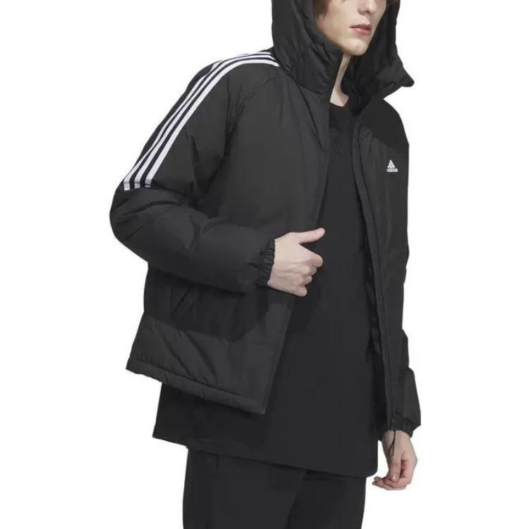 adidas 3-Stripes Down Jackets 'Black' IT8730 - 2