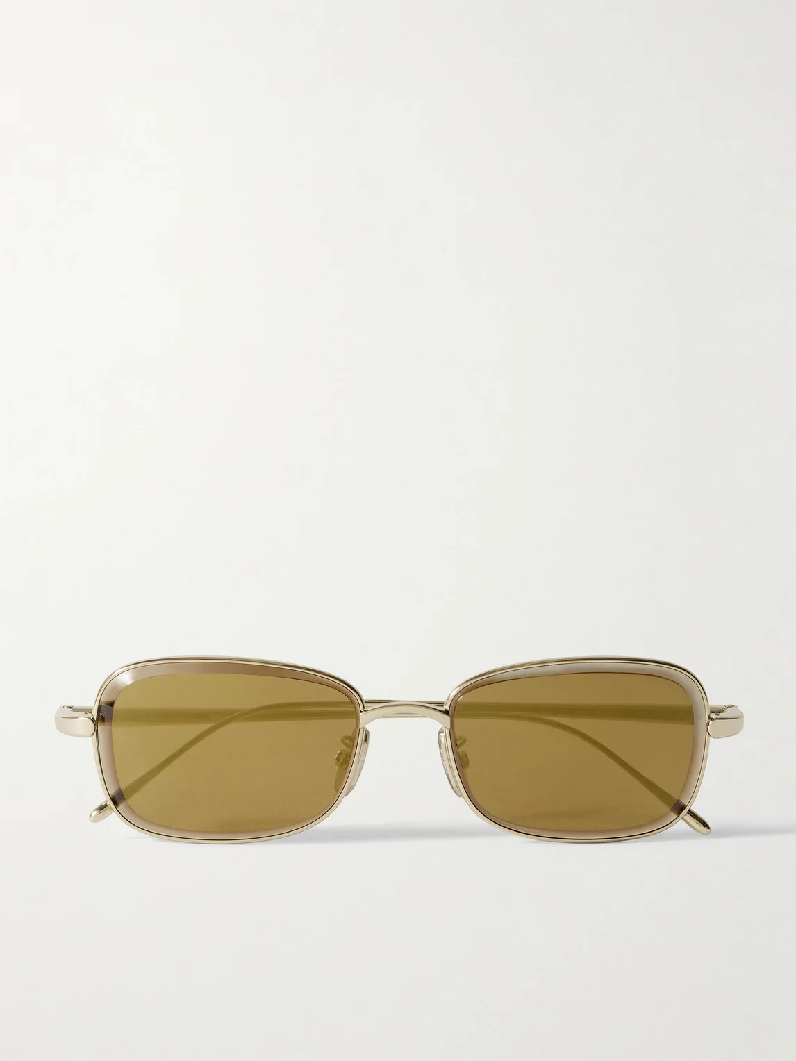 Anagram Geometric Gold-Tone Sunglasses - 1