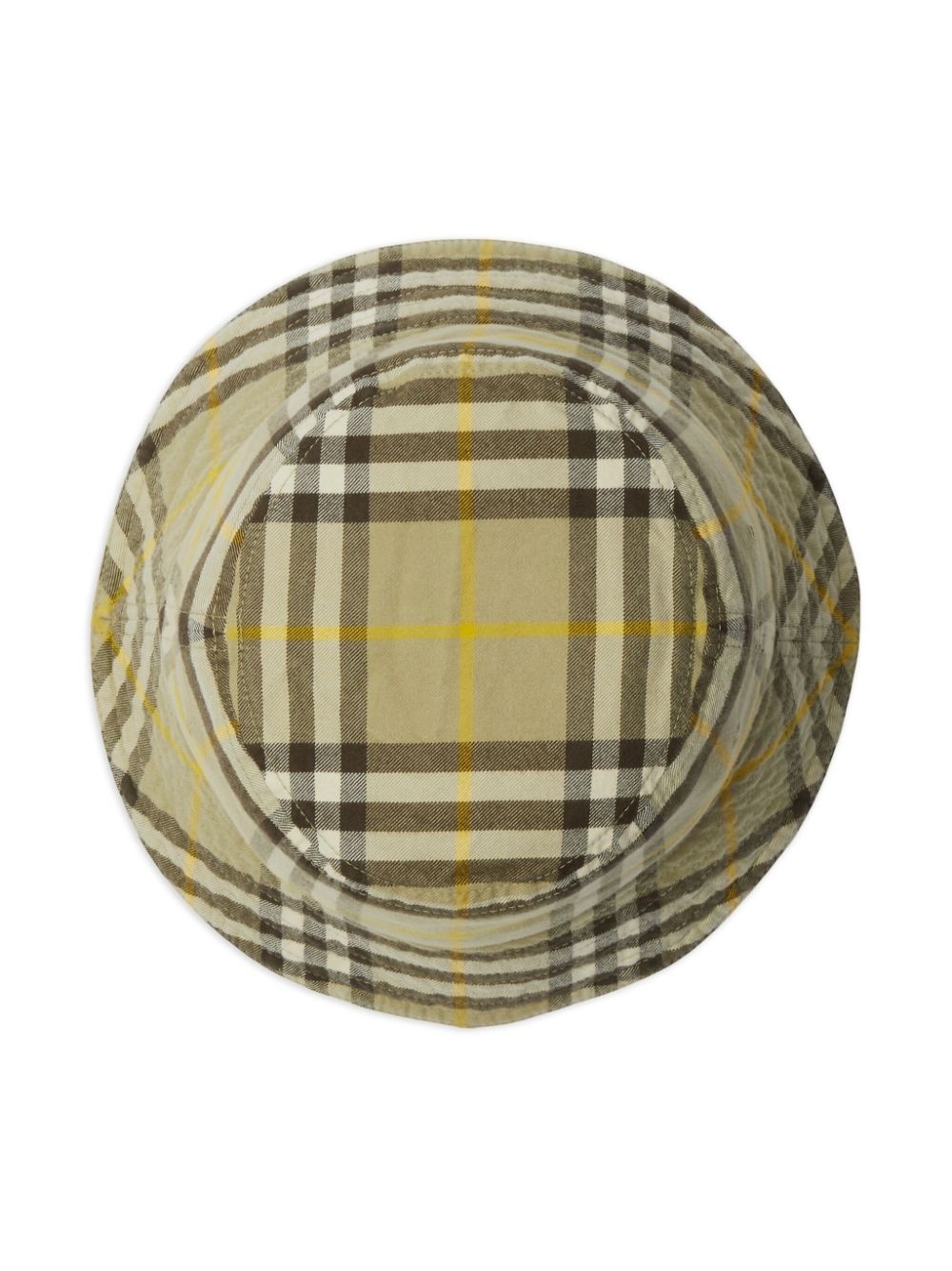 Vintage Check cotton bucket hat - 4