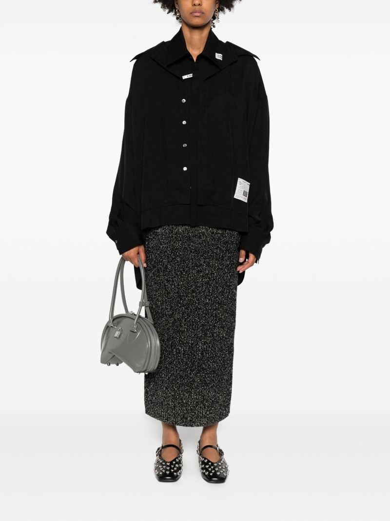 Maison MIHARAYASUHIRO layered button-fastening top outlook
