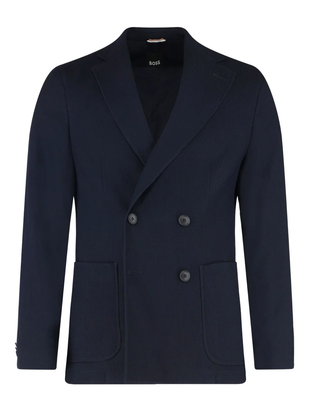 double-breasted blazer - 1