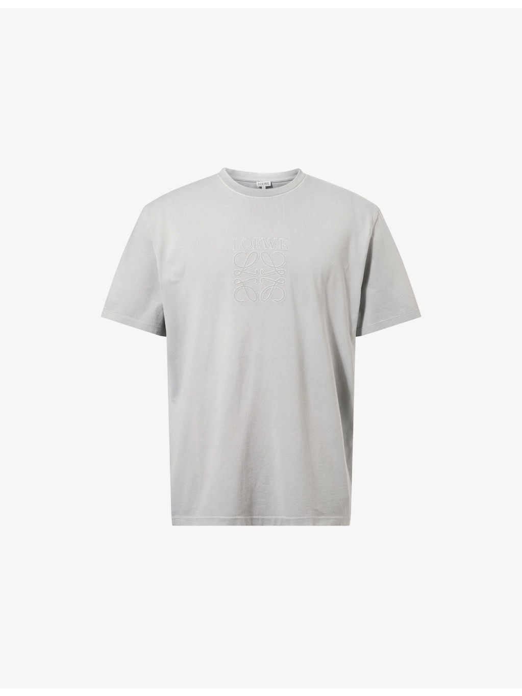 Relaxed-Fit Embroidered-Logo Cotton-Jersey T-shirt - 1