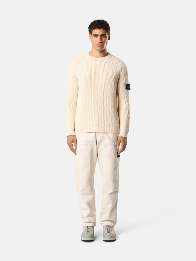 Stone Island 3100001 NATURAL COTTON GABARDINE_STONE ISLAND RAW BEAUTY outlook