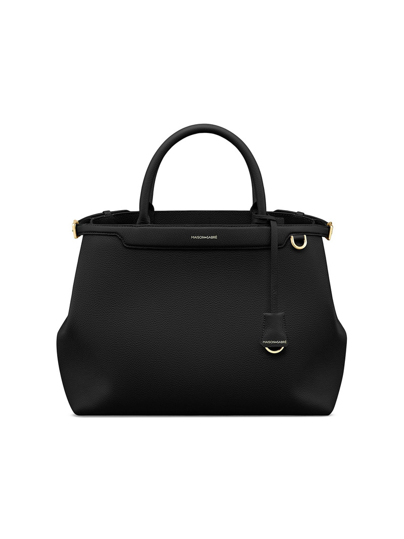 Women's The Large Palais Top Handle Bag - Black Caviar 1