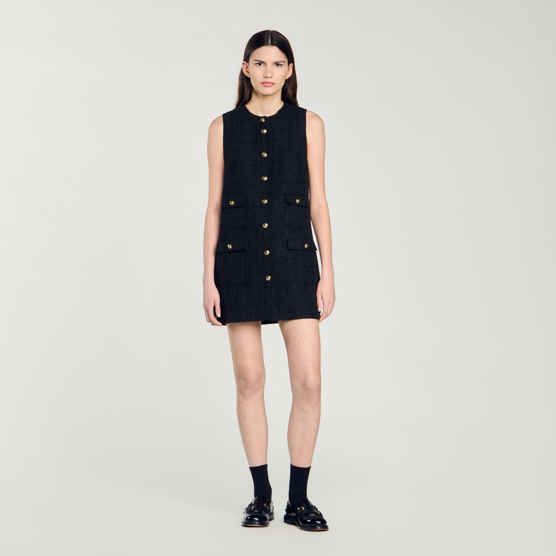 Sandro MINI TWEED DRESS outlook