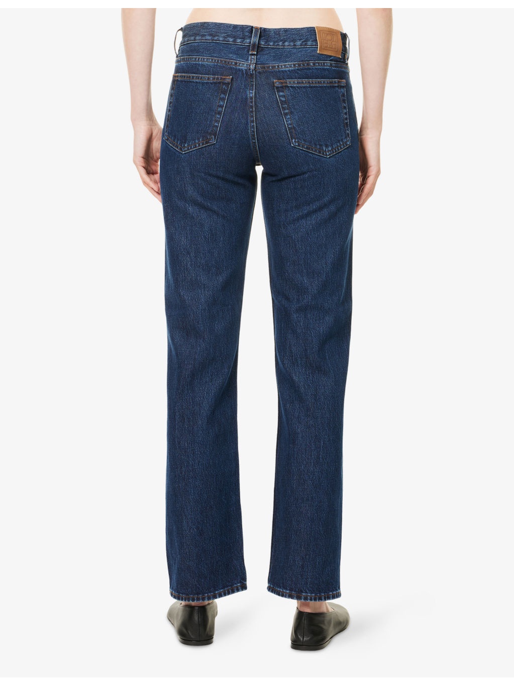Low Straight-Leg Denim Jeans - 4