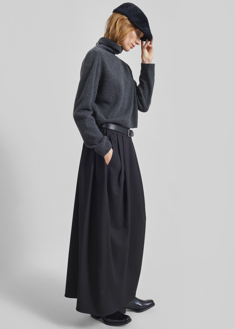 Claremont Cocoon Skirt - Black 5