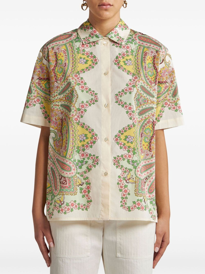 Etro floral-print shirt outlook