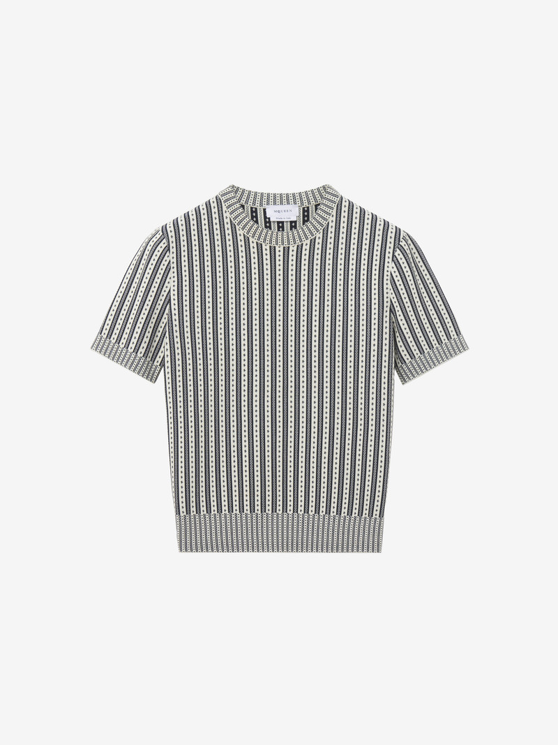 Alexander McQueen Striped Knit Top outlook