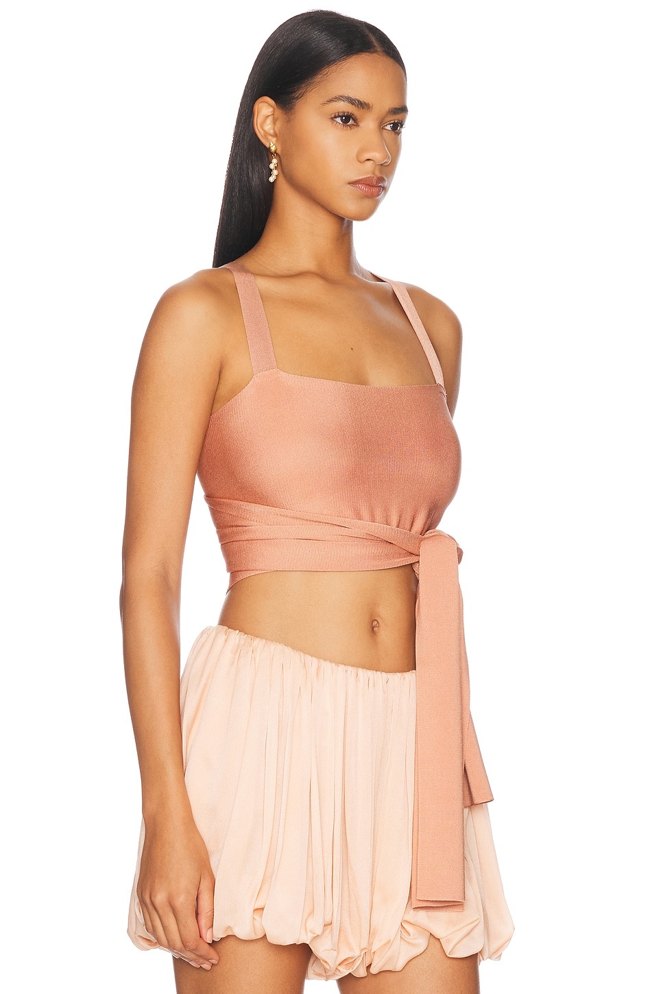 Knit Tied Tank Top - 2