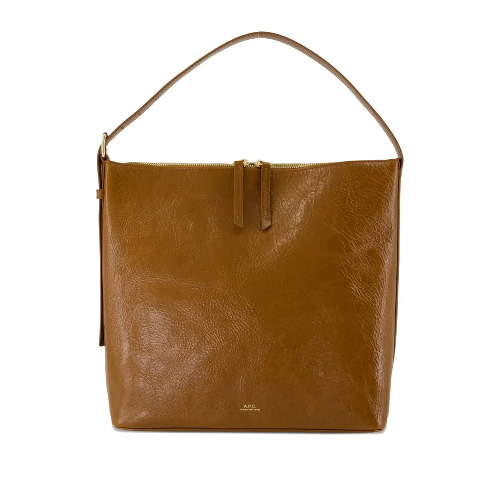 A.P.C. Brown Shoulder Bags Women - 1
